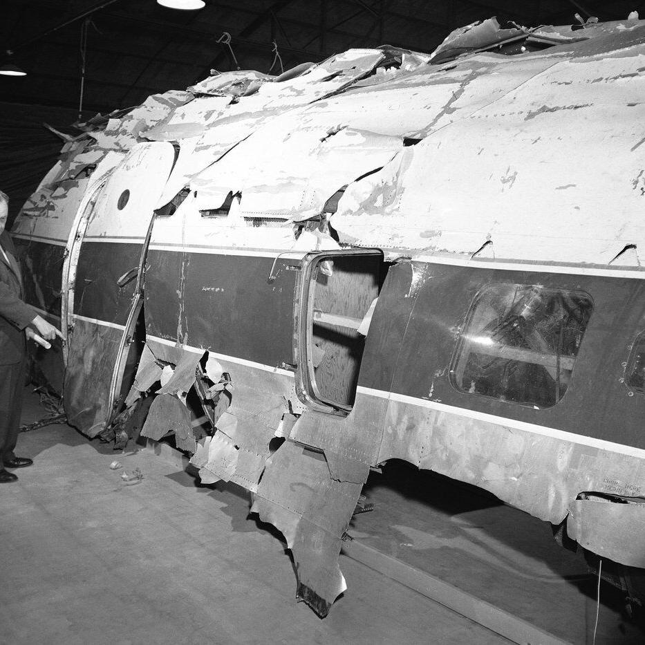 70 years after the first sabotage of a US airliner, the 44 killed are finally being honored